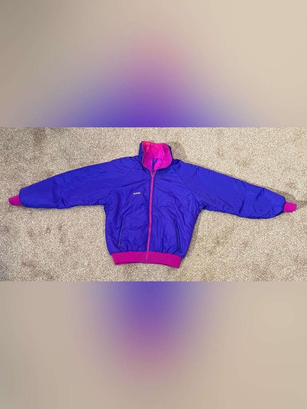 Columbia Women’s Jacket Coat Thinsulate Pink & Purple Reversible Women’s Medium